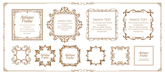 フレーム　ウエディング　高級感　ラグジュアリー　プレミアム　ビンテージ　アンティーク　レトロ