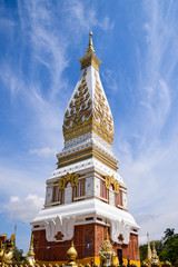 Pha Tat Phanom.Important Pagoda of Buddhism Located in Thailand.