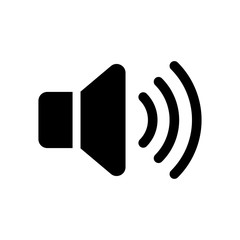 Speaker Volume Sound Symbol Icon Vector Design Illustration EPS 10