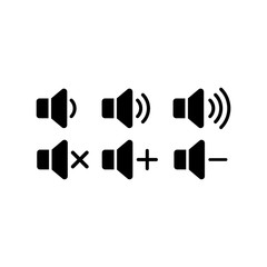 Speaker Volume Sound Symbol Icon Vector Design Illustration EPS 10