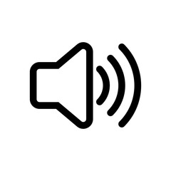 Speaker Volume Sound Symbol Icon Vector Design Illustration EPS 10