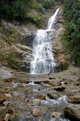 Obraz premium waterfall in mountains