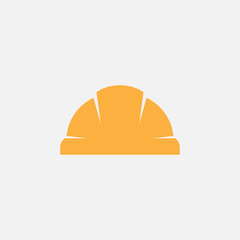 Safety helmet flat icon, Hard Hat Construction Icon, Construction Icon