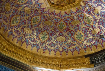Example of Ottoman art patterns in view