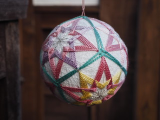 日本の伝統工芸 刺繍手毬