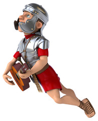 Fototapeta na wymiar Roman soldier - 3D Illustration
