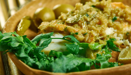 Steamed Cod with Olive Tapenade