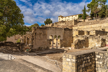Palace of Medina Azahara near Cordoba in Andalusia, Spain
