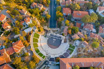 Ancient theatre of Philippopolis in Plovdiv,Bulgaria