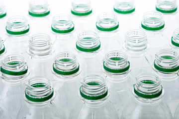 pattern plastic bottles without lids