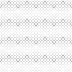 Black and white star pattern background - geometrical abstract vector design
