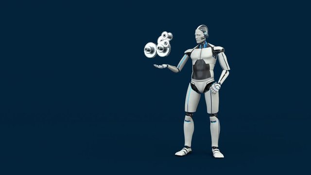 4k Video, Humanoid Robot Gearbox, ProRes 4444