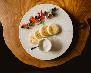 Cheesecake breakfast