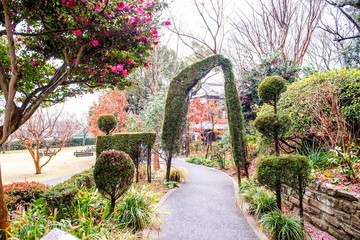 Naklejka premium 白野江植物公園