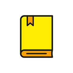 Open book icon vector design templates