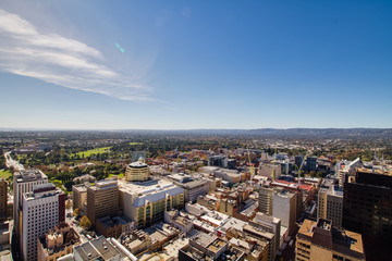 Fototapeta premium Aerial View Adelaide South Australia