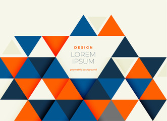 Flat vector. Minimal geometric background. Dynamic shapes composition. Eps10 vector.