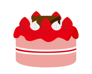 ケーキ　ベリー　苺　ベリーケーキ