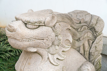 Stone Lion sculpture