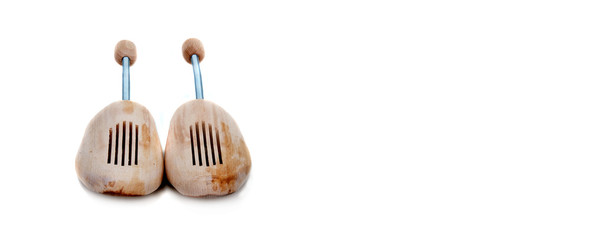 Schuhspanner isoliert