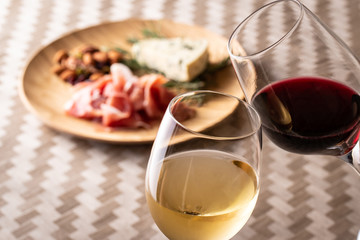 ワインとイタリア料理