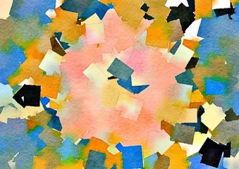 Fototapeta premium abstract background with watercolor texture, Oil paint. ink paper, concrete wall graffiti. painted rough surface background for Christmas , banner, business, card