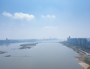 Fototapeta premium Panoramic picture of China nanchang