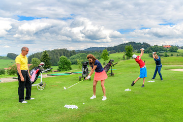 Golftraining mit Pro