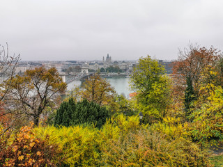 Panoramic overview of Budapest