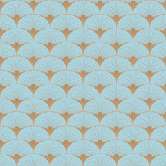 Art deco, 20s, retro vector pattern.