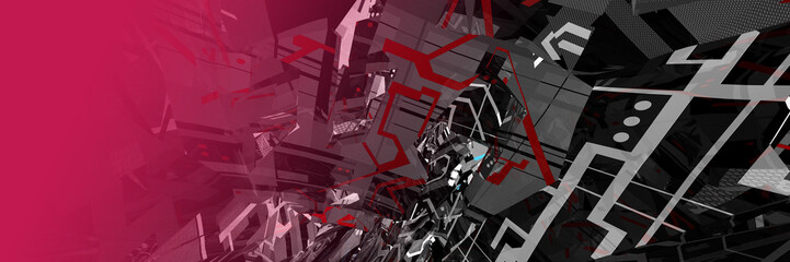 Obraz premium abstract composition