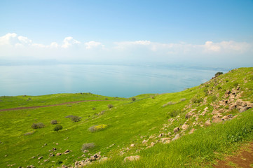 Fototapeta na wymiar The Sea of Galilee