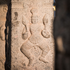 Fototapeta na wymiar Indian temple carvings