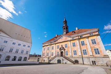 Town Hall Square. Narva, Estonia, EU