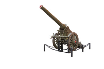 old artillery gun