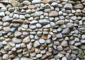 Decorative stone wall background