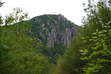 Vrachanska Skaklya Waterfall - the highest in Bulgaria - 141 meters, and around him.