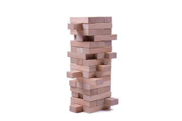 wooden tower game