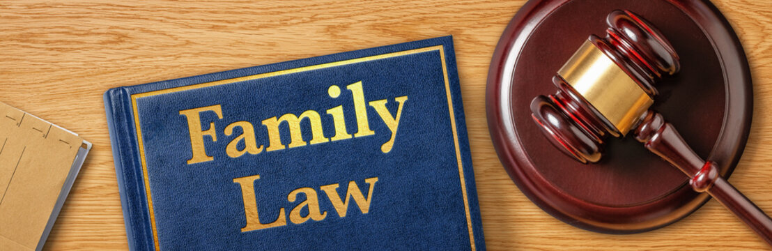 A Gavel With A Law Book - Family Law