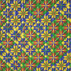 Beautiful, cheerful pattern background. 3d illustration, 3d rendering.