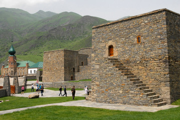 Local history Museum in honour of Hussein Isayev. Itum Kali (Itum Kale) village, Chechnya (Chechen...