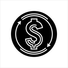 Money Change Icon, Currency Change Icon