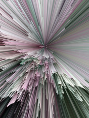 abstract digital 3d rendered background