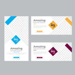 corporate business web banner template
