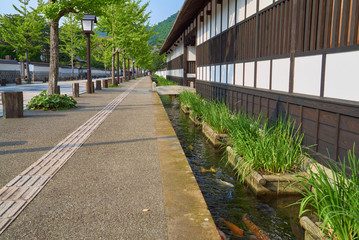 津和野　殿町通り