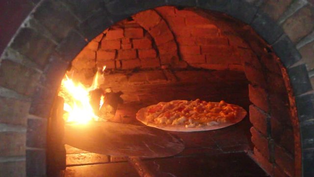 Forno a de pizzaria lenha