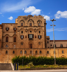 Fototapeta premium The Norman Palace or Royal Palace of Palermo