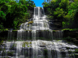 Cachoeira Salto São Sebastião - Prudentópolis - PR - Brasil 