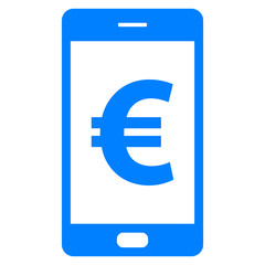 Euro und Smartphone