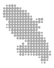 Karte von Martinique
